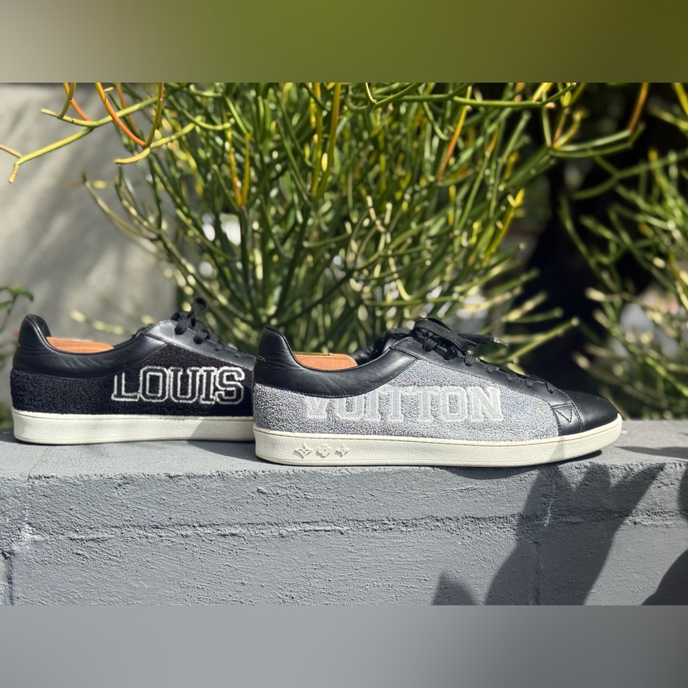Louis Vuitton Luxembourg Sneakers (Black & Gray, Men’s 10.5US) - Picture 13 of 14